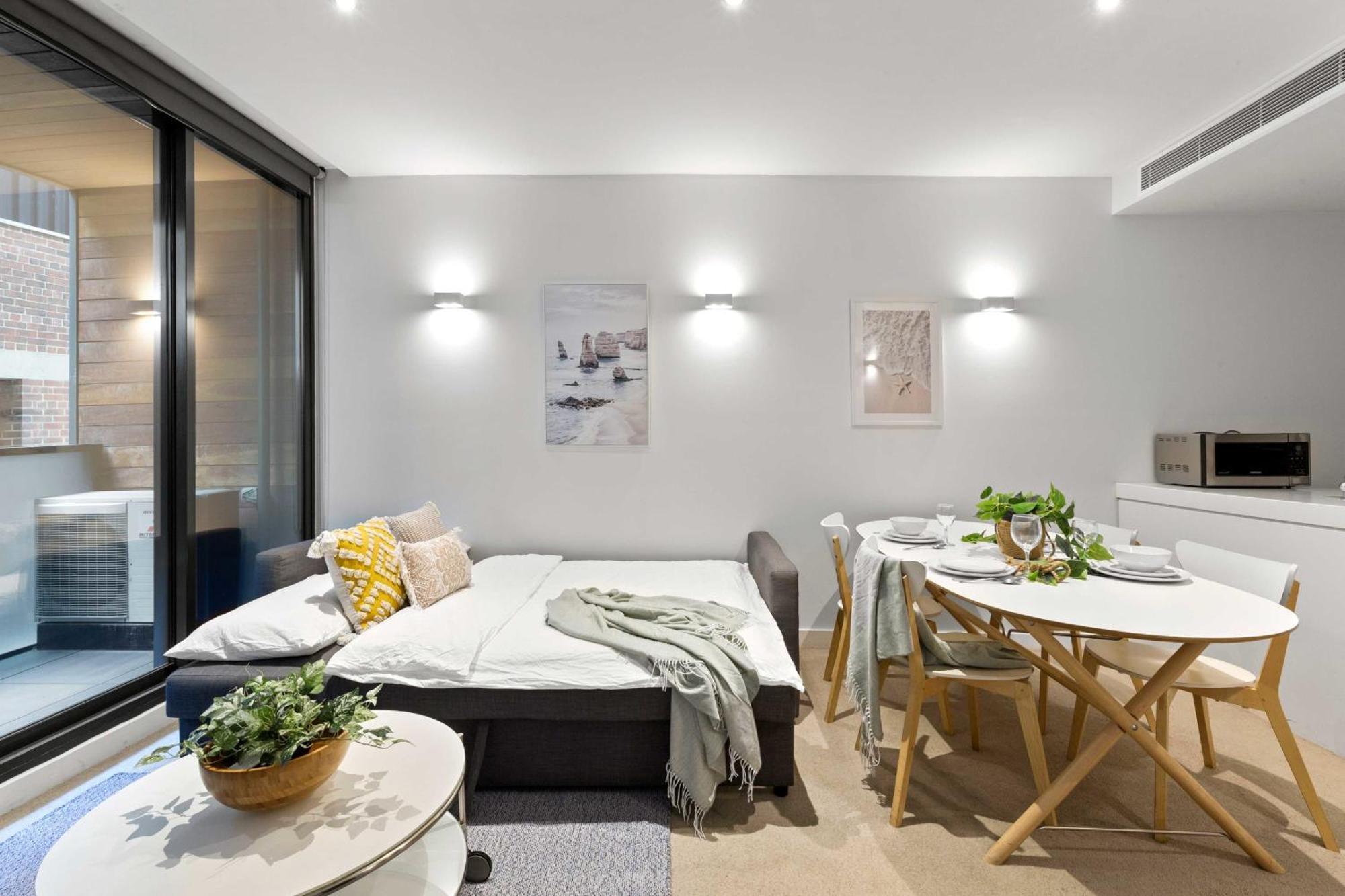 A Chic & Comfy 2Br Apt Near Federation Square 墨尔本 外观 照片