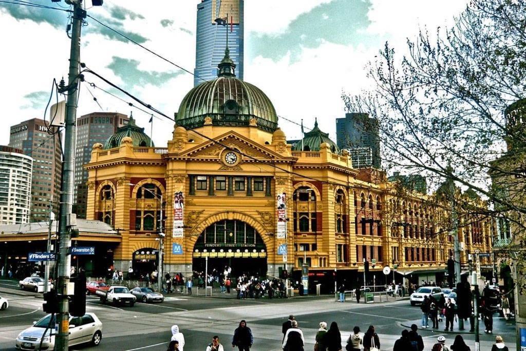 A Chic & Comfy 2Br Apt Near Federation Square 墨尔本 外观 照片
